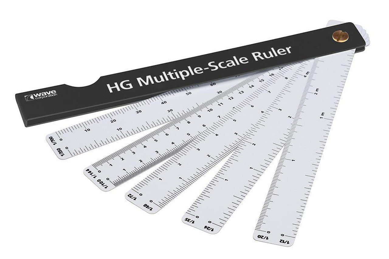 Wave HG Multiple-Scale Ruler