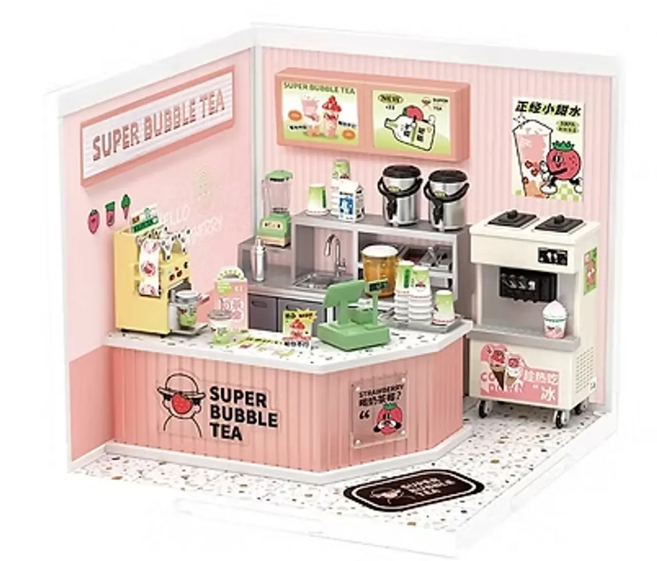 ROBOTIME Super Creator Tapioca Stand (130 Pieces) 1 120530-robotime-super-creator-tapioca-stand-130-pieces–1.webp