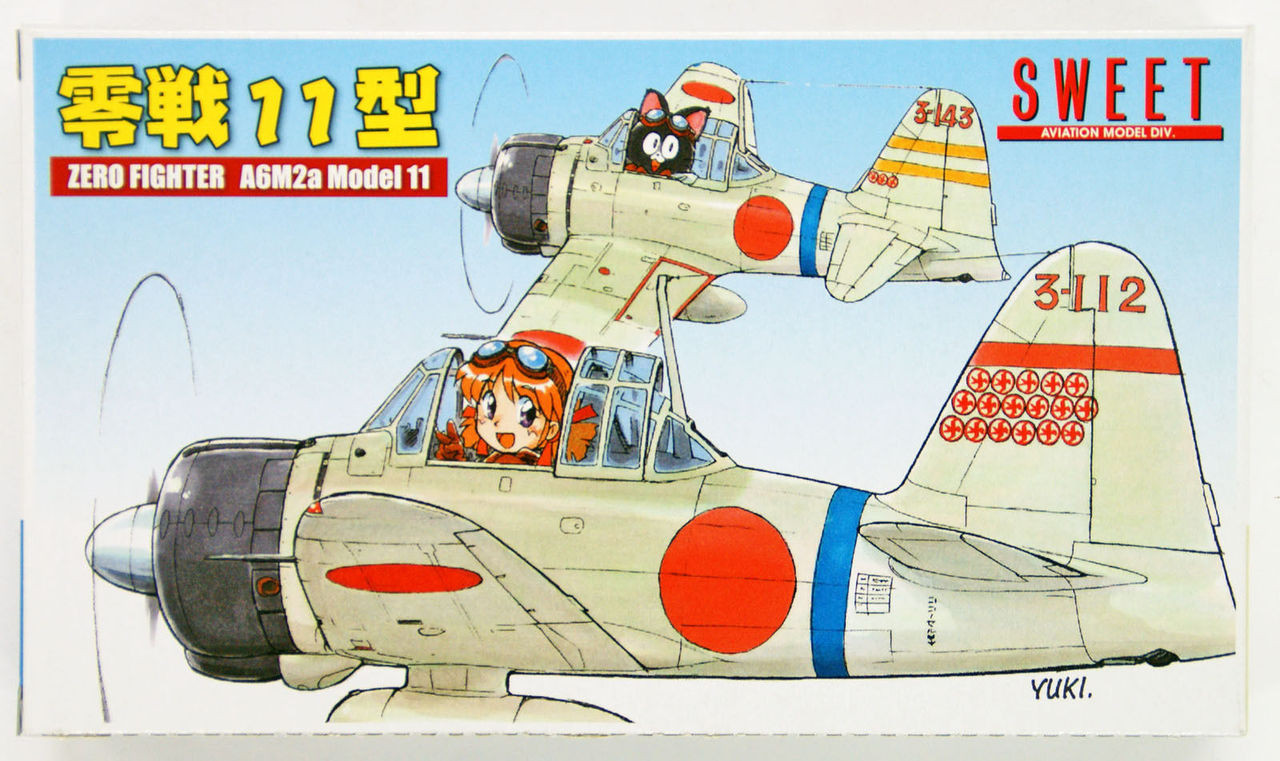 Sweet 32 Zero Fighter A6M2a Model 11 1/144 Scale