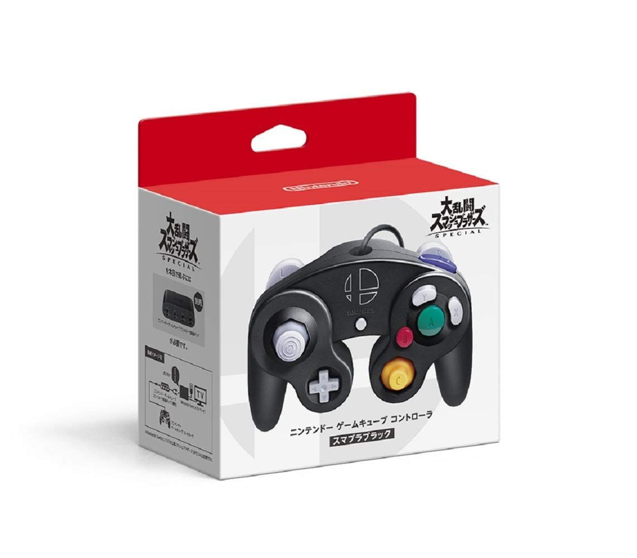 Nintendo GameCube Controller Super Smash Bros Black Edition