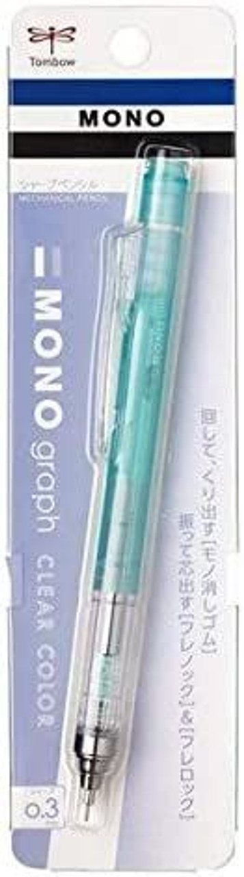 Tombow Sharp Monograph Clear Mint Pencil