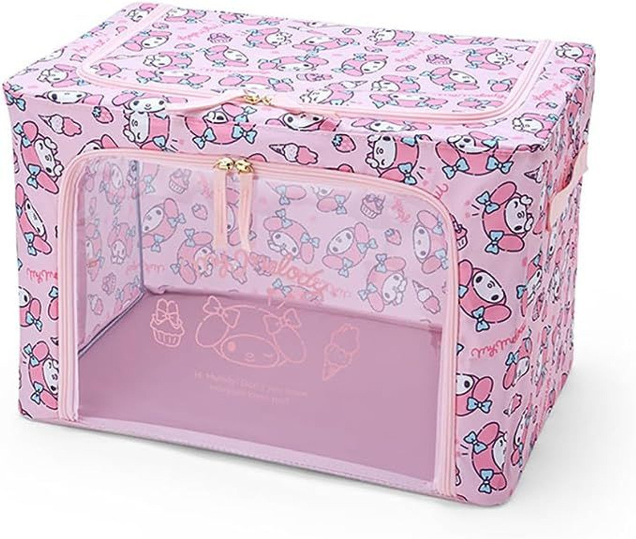Sanrio Stackable & Foldable Storage Case with Window - My Melody